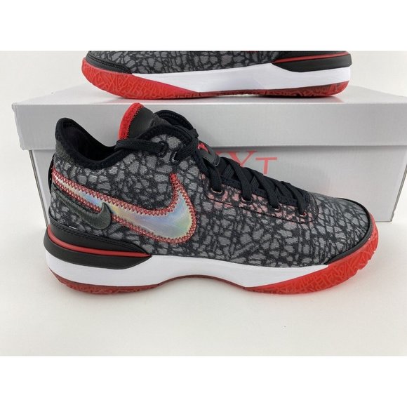 Nike Lebron NXXT X Faze Clan Bred Men's Basketball Shoes Sneakers DR8784-001 - Picture 4 of 12